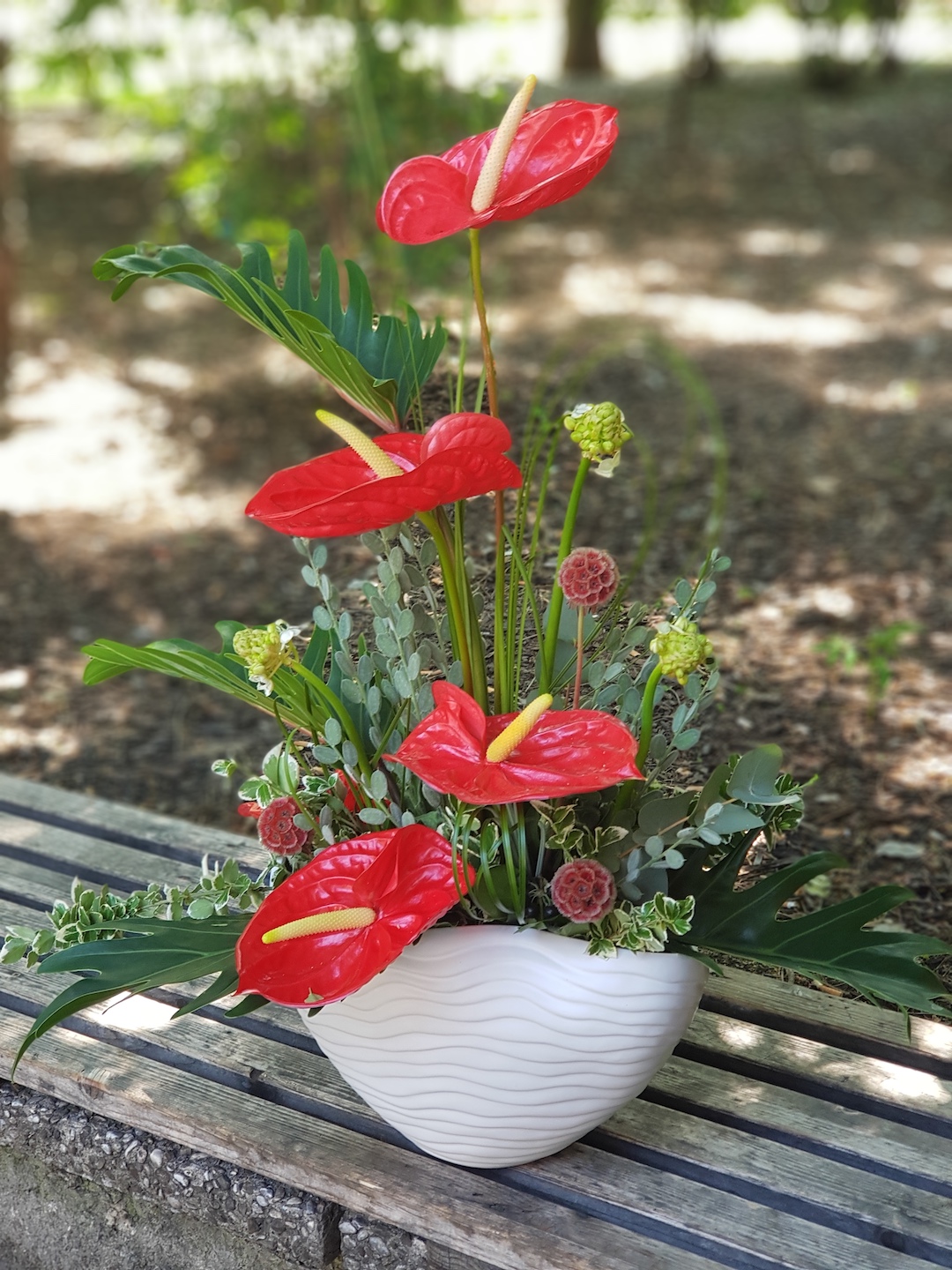 Blumengesteck(floral arrangement) #6 -Verfügbarkeit anfragen (request availability)